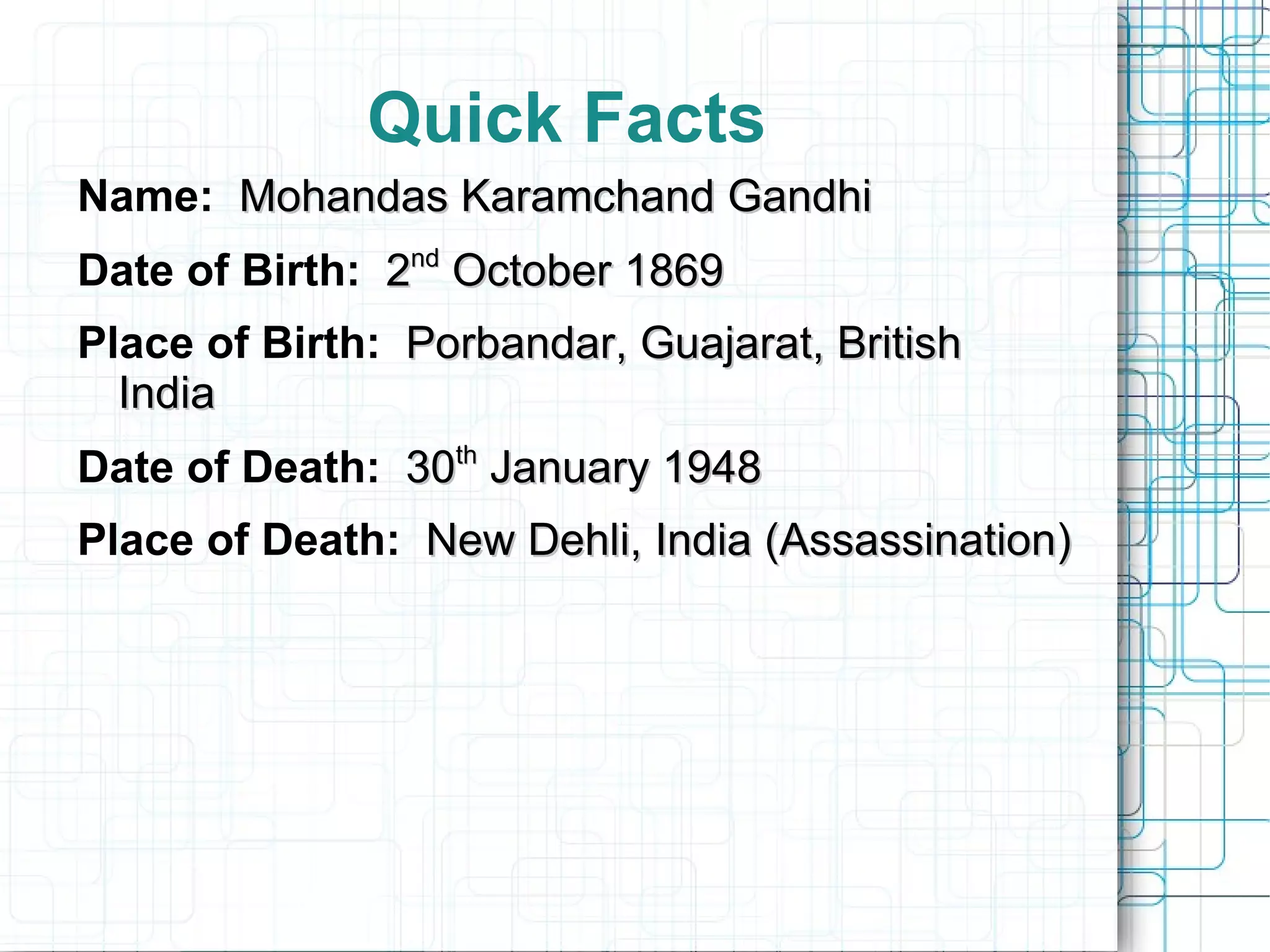 •Early life and Background 