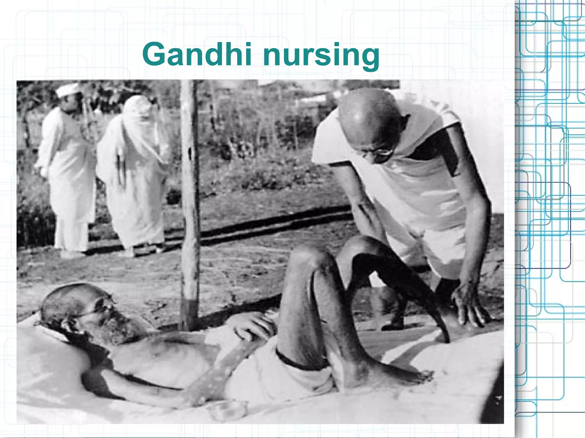 Brought up very devout and under Jain (Hindu) traditions 