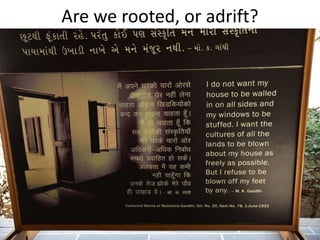 Gandhi Lives! Perspectives on Satyagraha, Swaraj & Self-reliance | PPTX