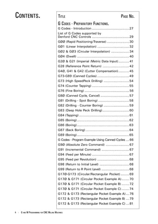 G and m_programming_for_mills_manual | PDF