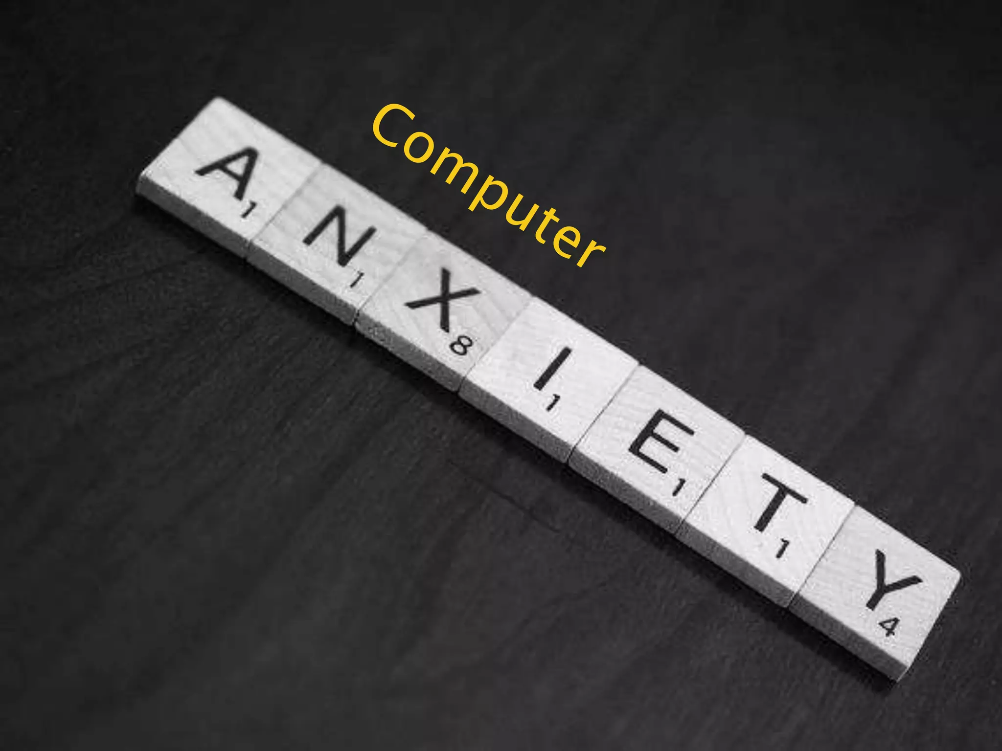 Jane suffers from computer anxiety.
Computer anxiety exists in various degrees throughout the population, ranging from being
mildly uncomfortable in a specific situation to total panic.
You’ve probably met people like Jane in your library too!
 