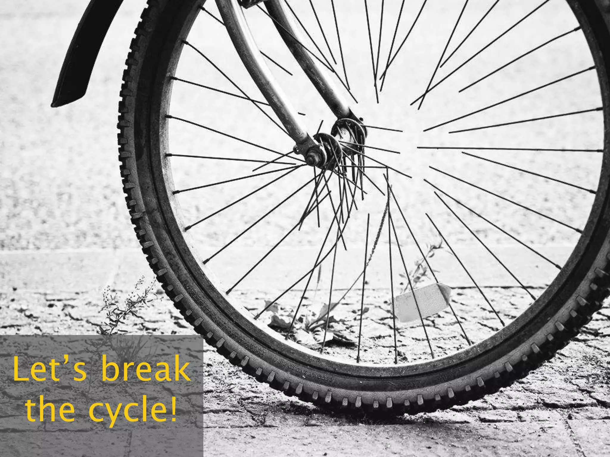 Let’s break
the cycle!
I’m going to show you my attempts at breaking this negative cycle…
Note that we can’t « cure » the students’ anxiety (you would need some behavioural therapy).
We’re just trying to lessen the symptoms or make the anxiety more manageable within the
context of the specific resources we teach.
 