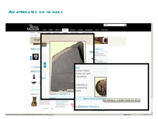 Alt attributes on images 