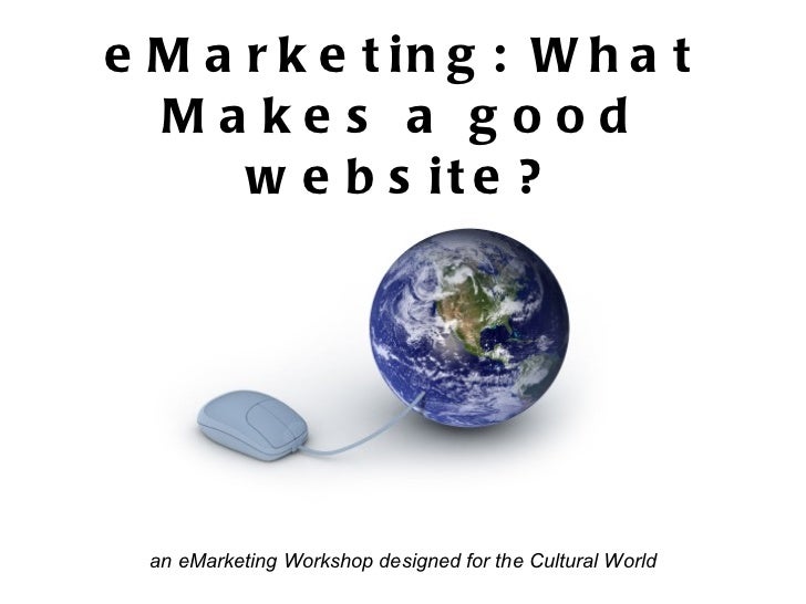 What Makes A Good Website