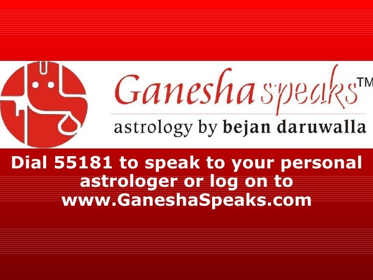 Ganesha Speaks Astrology by Bejan Daruwalla