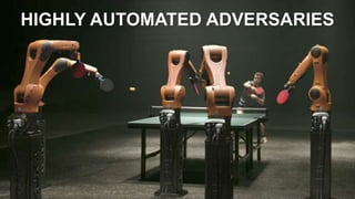 12 | © 2017, Palo Alto Networks. All
Rights Reserved.
HIGHLY AUTOMATED ADVERSARIES
 