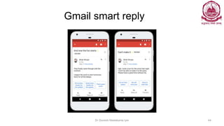 Gmail smart reply
Dr Ganesh Neelakanta Iyer 44
 