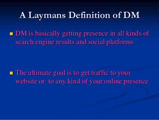 Digital Marketing For Layman