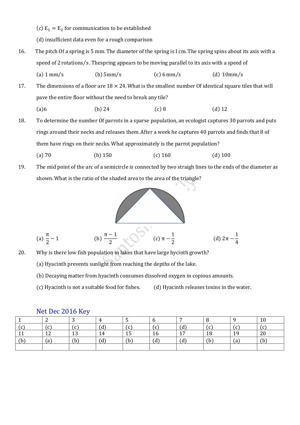 General Maths Aptitude Question From CSIR NET MATHEMATICAL SCIENCE Pa 