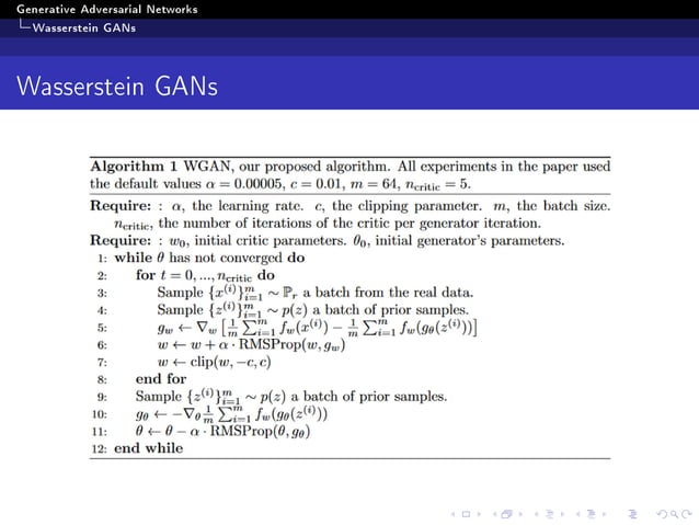 Introduction to Generative Adversarial Networks | PPT