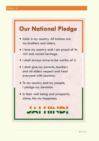 BIOLOGY - IX
3 | P a g e
 