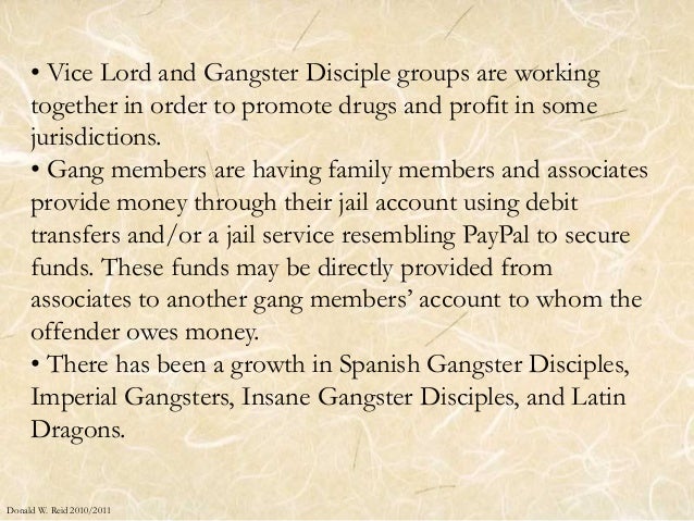 insane vice lords knowledge This is the vice lords page also formed in chi-town, the majority of this gang is black though, they did break the racial barrier and now include all races. insane vice lords knowledge This is the vice lords page also formed in chi-town, the majority of this gang is black though, they did break the racial barrier and now include all races.