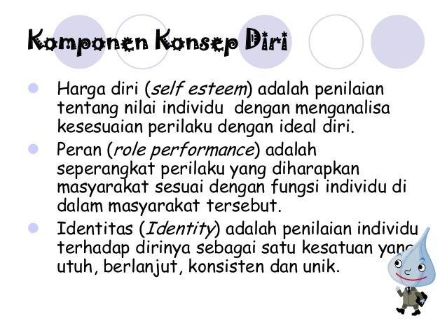 Hasil gambar untuk komponen dari konsep diri