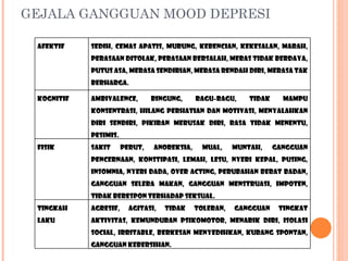 Gangguan alam perasaan | PPT