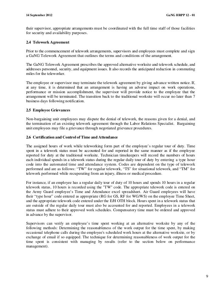 ga ng hr personnel policy 12 01telework 20120914 13 728