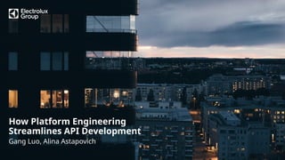 API Revolution in IoT: How Platform Engineering Streamlines API ...