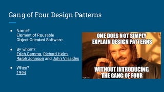 Gang of Four in Java | PDF