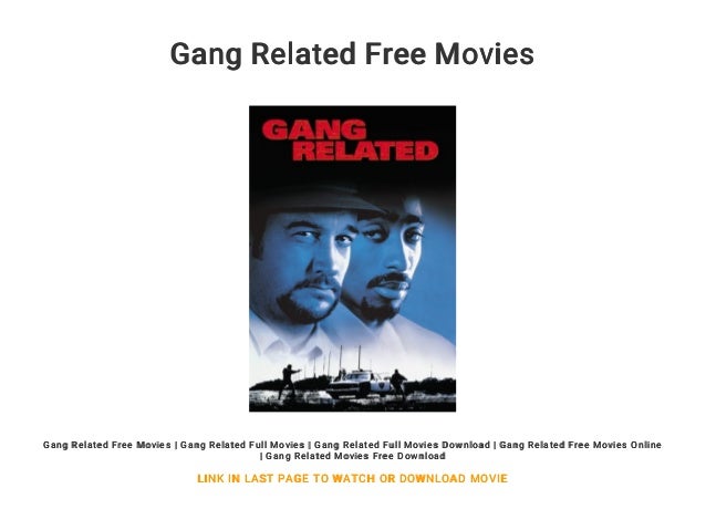 Gang Related Free Movies