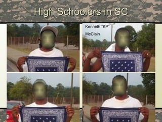 High Schoolers in SC Kenneth “KP” McClain 