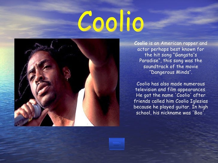 movie coolio gangsta paradise was in movie coolio gangsta paradise was in