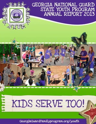 Georgia National Guard State Youth Program Annual Report 2013