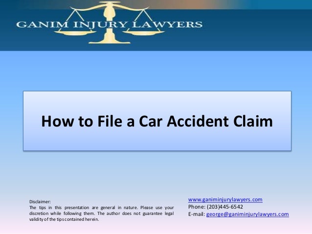 how claim a car make accident to Accident a Ganim Attorney Claim to File How Car how claim a car make accident to Accident a Ganim Attorney Claim to File How Car