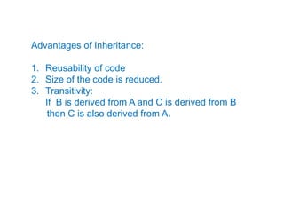 inheritance c++ | PPT