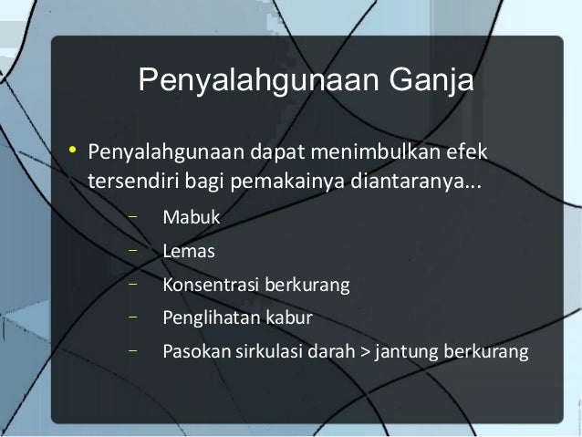 Penyalahgunaan Dadah