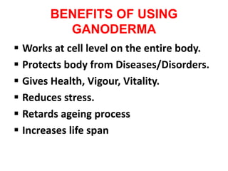 HEALTH WITH GANODERMA | PPTX