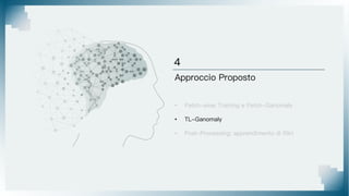 Approccio Proposto
• Patch-wise Training e Patch-Ganomaly
• TL-Ganomaly
• Post-Processing: apprendimento di filtri
 