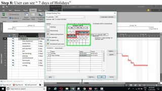 Step 8: User can see “ 7 days of Holidays”
 