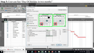 Step 3: User can See “Day Of Holiday in two months”
 