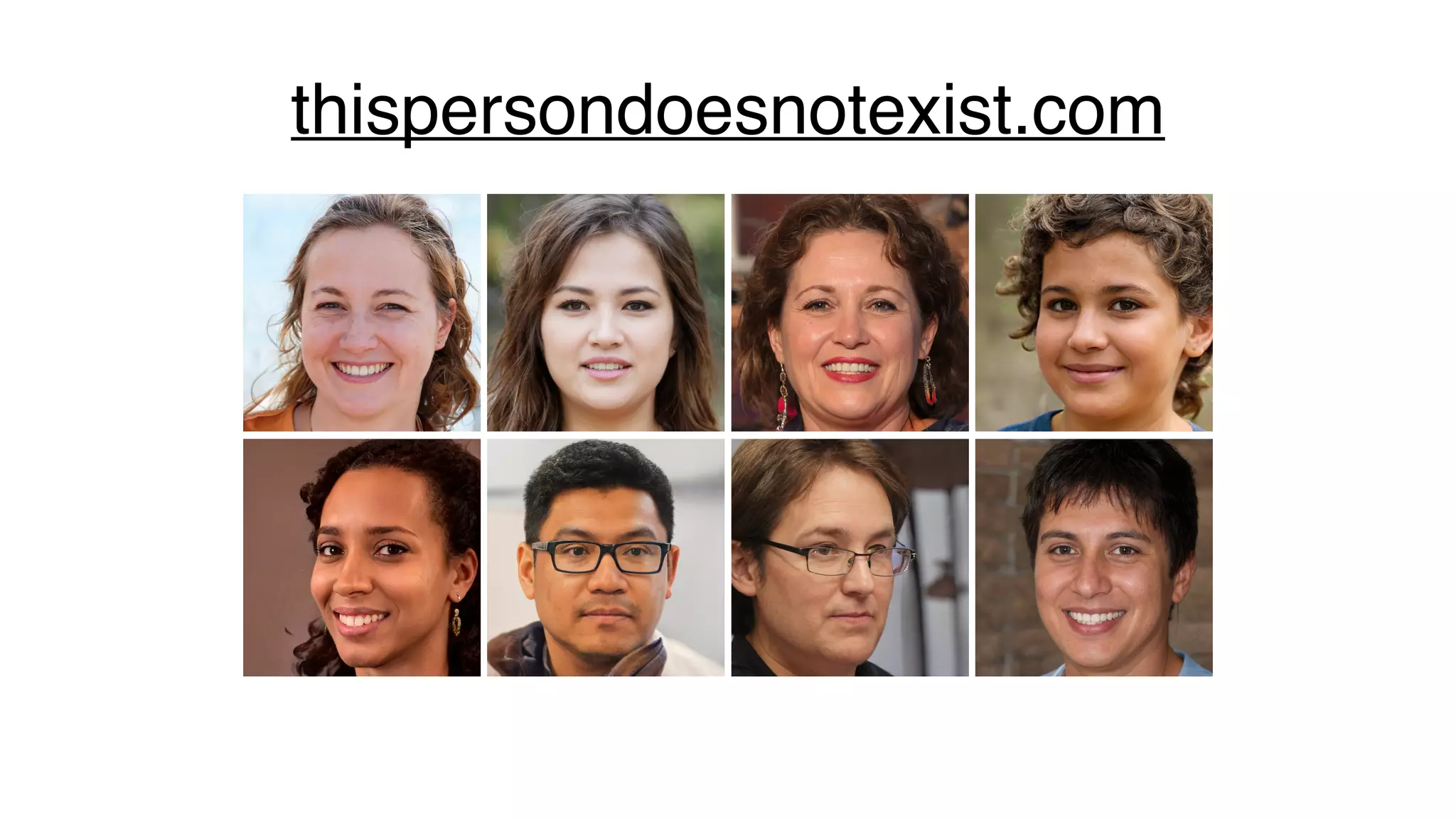 thispersondoesnotexist.com
 