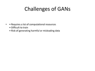 Generative Adversarial Network ppt for beginners . | PPTX