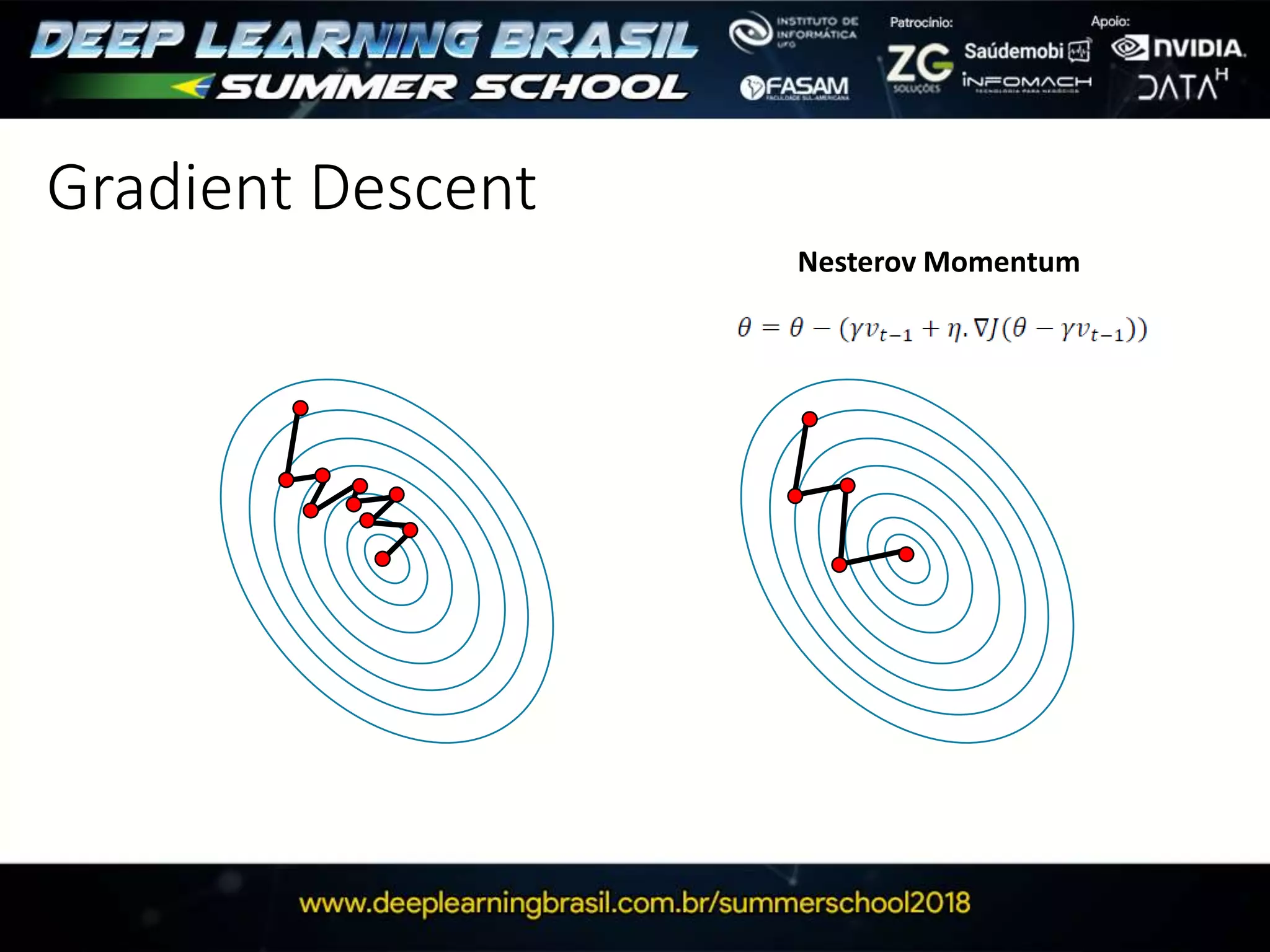 Gradient Descent
Nesterov Momentum
 