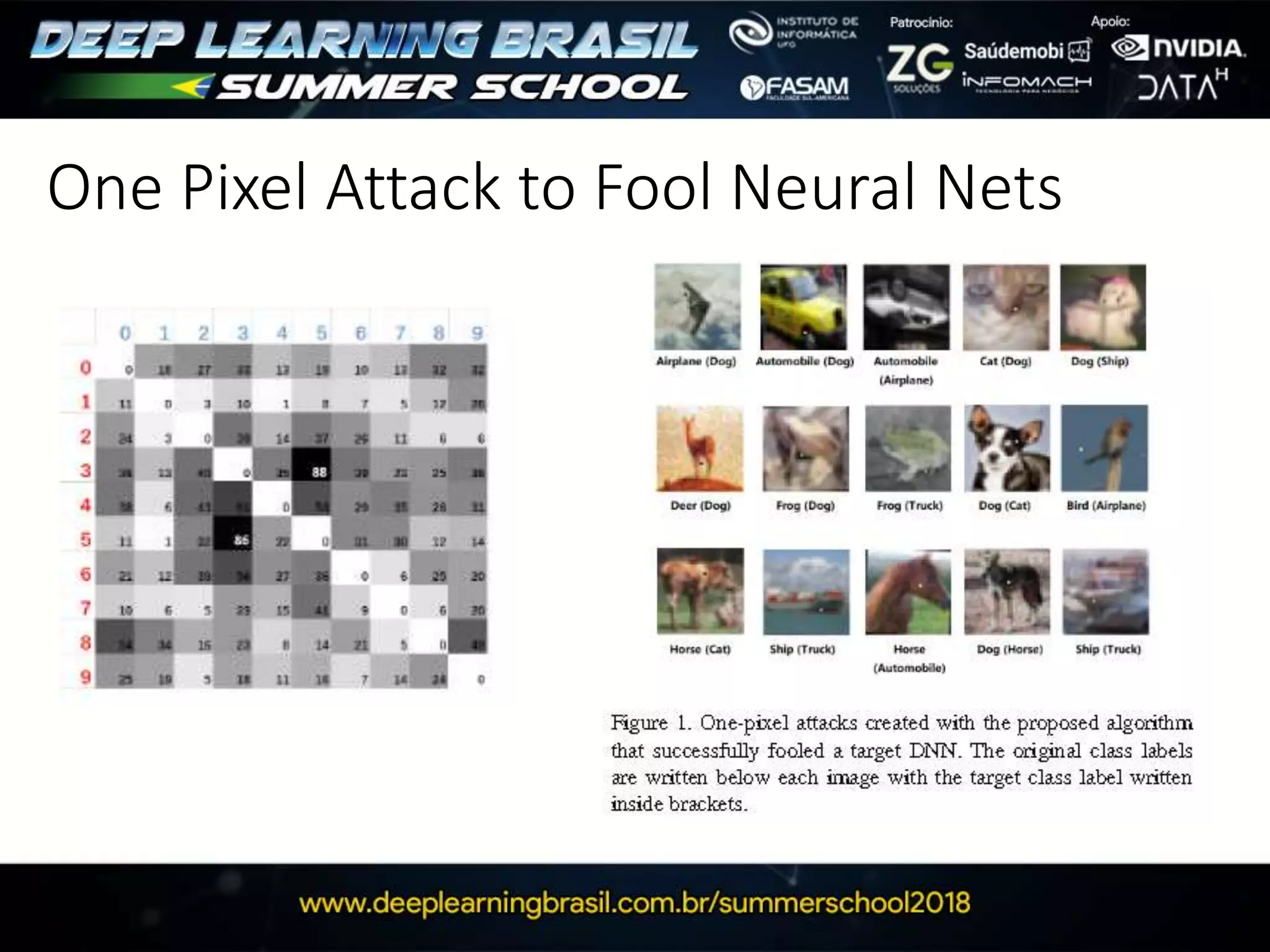 One Pixel Attack to Fool Neural Nets
 