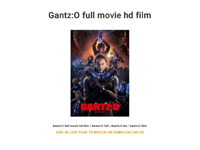 Venta Gantz O Full Movie English Sub En Stock