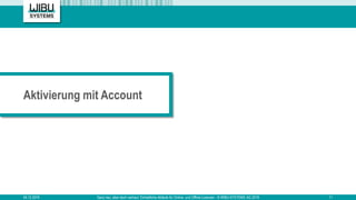 Aktivierung mit Account
04.12.2019 Ganz neu, aber doch vertraut: Einheitliche Abläufe für Online- und Offline-Lizenzen - ©...
