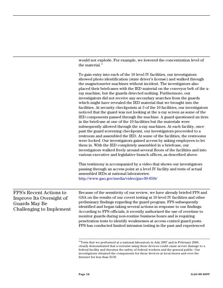 security guard report writing sle findlaw gao homeland security report on security guards security guard report writing sle findlaw gao homeland security report on security guards