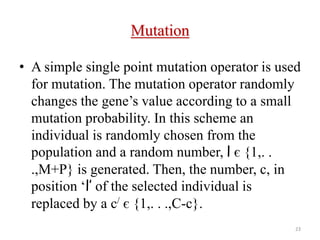 Single Point Mutation Ga GA of a Paper 2012.pptx