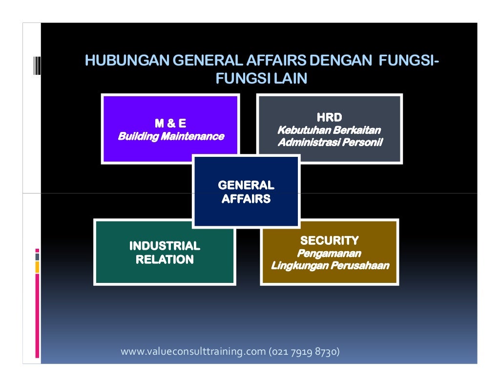 General Affairs Officer Program
