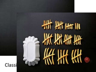 Classifying and ordering information
 