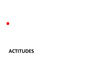 .
ACTITUDES
 