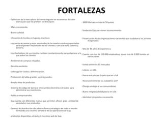 FORTALEZAS
 
