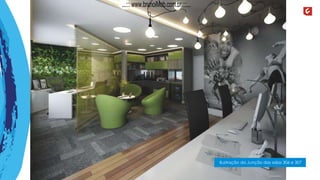 Ilustração da Junção das salas 306 e 307
...::: www.brunoiMob.com.br :::...
 