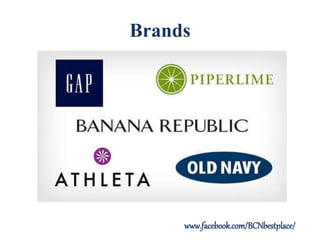 Brands
www.facebook.com/BCNbestplace/
 