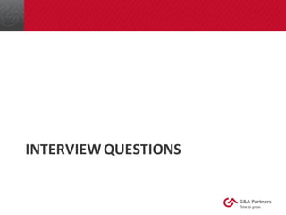 INTERVIEW	QUESTIONS
 