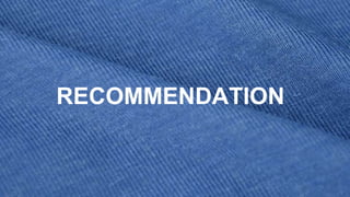 RECOMMENDATION
 