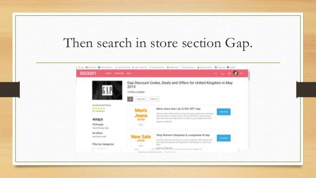 gap in store discount code