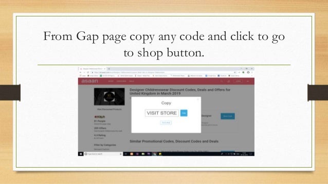 gap in store discount code